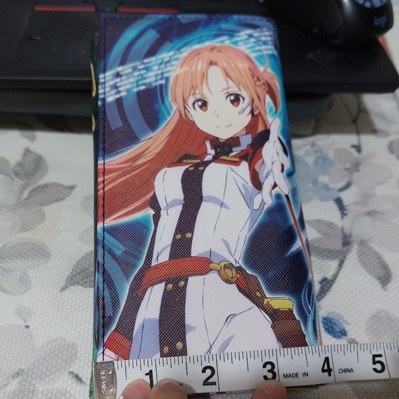 Rare Japanese Anime Full Size Wallet Coin Compartments and Credit Cards ID's - Picture 6 of 6